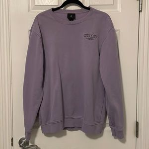 Medium Men’s Purple Crewneck (H&M)